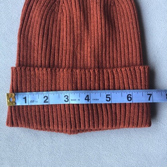 Dark Orange Beanie ~ New Without Tags - Picture 2 of 5